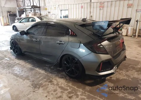 2017 Honda Civic Sport Touring z USA, uszkodzony, nr VIN SHHFK7H9XHU417394